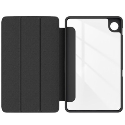 Samsung Galaxy Tab A9 „Deluxe“ atvēramais melns maciņš | Vacins.lv