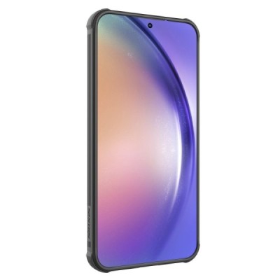 Samsung Galaxy A55 5G (SM-A556) „Nillkin“ CamShield Pro Magnetic juodas dėklas, nugarėlė su kameros apsauga | Priedai.lt