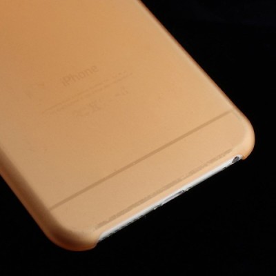 Apple iPhone 6 Plus (6s Plus) pasaulē planākais oranžs futrālis / Vacins.lv