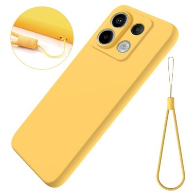 Xiaomi Redmi Note 13 Pro 5G / Poco X6 5G Shell cieta silikona (TPU) apvalks - dzeltens | vacins.lv