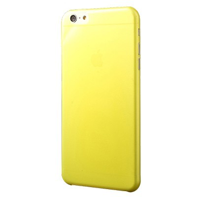 Apple iPhone 6 Plus (6s Plus) pasaulē planākais dzeltens futrālis / Vacins.lv