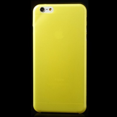 Apple iPhone 6 Plus (6s Plus) pasaulē planākais dzeltens futrālis / Vacins.lv