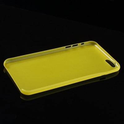 Apple iPhone 6 Plus (6s Plus) pasaulē planākais dzeltens futrālis / Vacins.lv