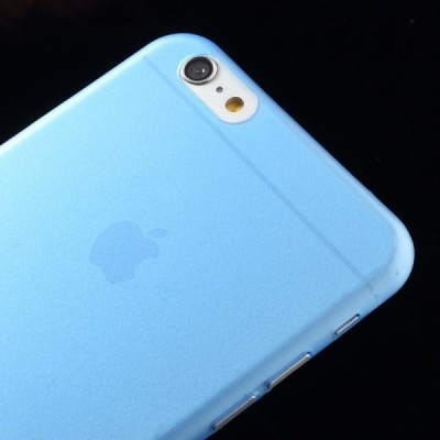 Apple iPhone 6 Plus (6s Plus) pasaulē planākais zils futrālis / Vacins.lv