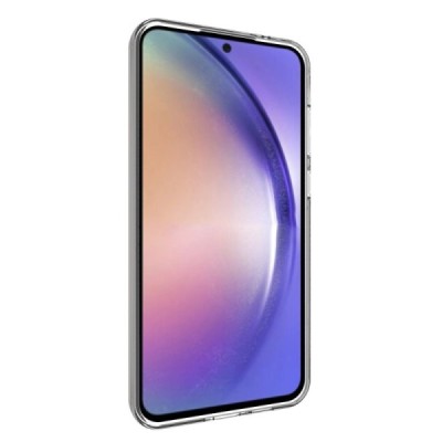Samsung Galaxy A55 5G (SM-A556) kieto silikono TPU skaidrus dėklas - nugarėlė | Priedai.lt