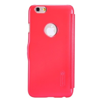 Apple iPhone 6 Plus (6s Plus) „Nillkin“ Fresh atvēramais sarkans futrālis / Vacins.lv