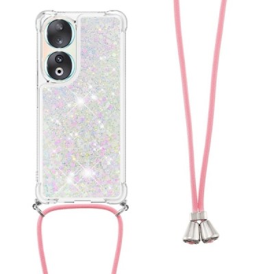 Huawei Honor 90 „Strap“ Shine cieta silikona (TPU) dzidrs apvalks | Vacins.lv