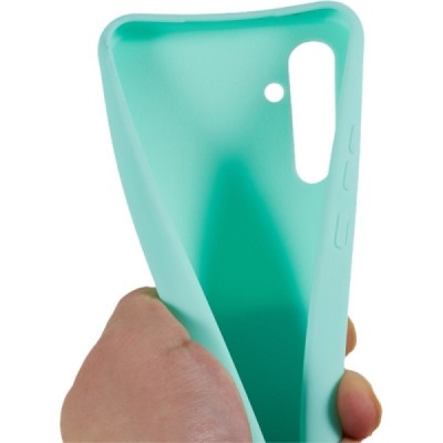 Samsung Galaxy A55 5G (SM-A556) Strap cieta silikona (TPU) piparmētru apvalks | vacins.lv