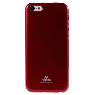 „Mercury“ Color kieto silikono (TPU) raudonas Apple iPhone 5C dėklas (dėkliukas) / Priedai.lt