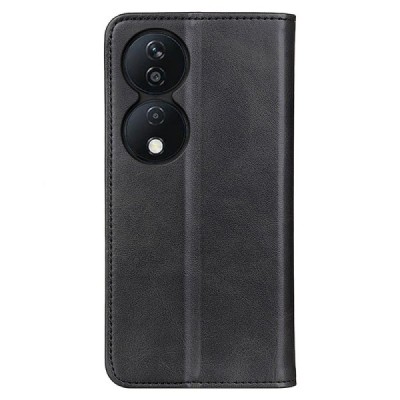 Huawei Honor X7b (Honor 90 Smart) „Split“ sērijas melns atvērams maciņš, maks | Vacins.lv