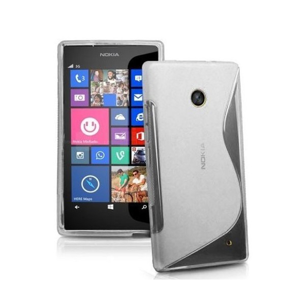 Cieta silikona futrālis - dzidrs (Lumia 630 / 635)