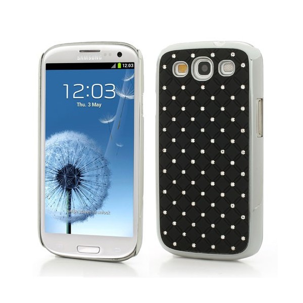 Elegantiškas dėklas - juodas (Galaxy S3)