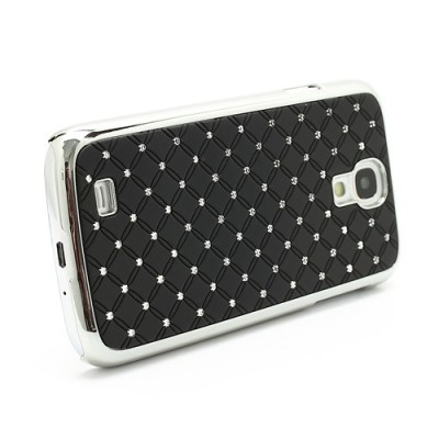Samsung Galaxy S4 i9505 elegants melns futrālis ar spīduļiem / Vacins.lv