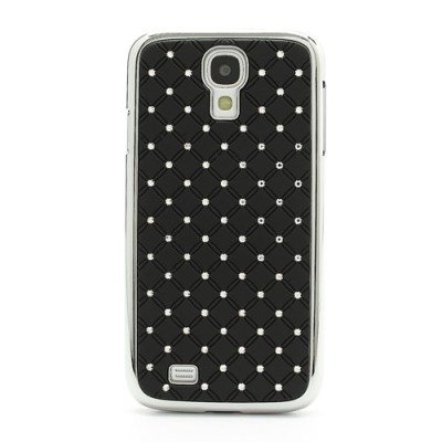 Samsung Galaxy S4 i9505 elegants melns futrālis ar spīduļiem / Vacins.lv