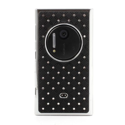 Nokia Lumia 1020 elegantiškas juodas dėklas su blizgučiais / Priedai.lt
