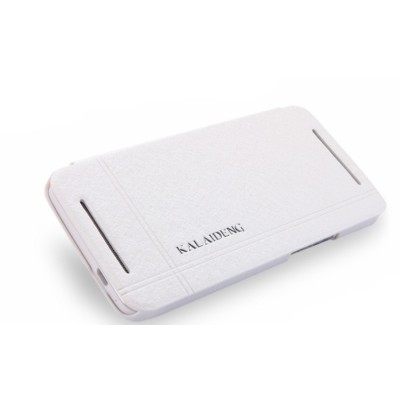 „Kalaideng“ Iceland atverčiamas HTC One M7 baltas dėklas (Dėkliukas) / Priedai.lt