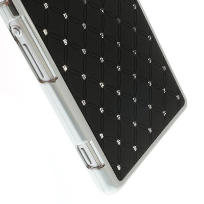 Sony Xperia Z2 elegants melns futrālis ar spīduļiem / Vacins.lv