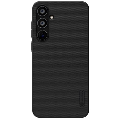 Nillkin Frosted Shield Samsung Galaxy A35 melns plastmasas apvalks futrālis | Vacins.lv