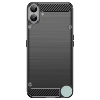 Nothing CMF Phone 1 "Carbon" cieta silikona (TPU) melns apvalks | Vacins.lv