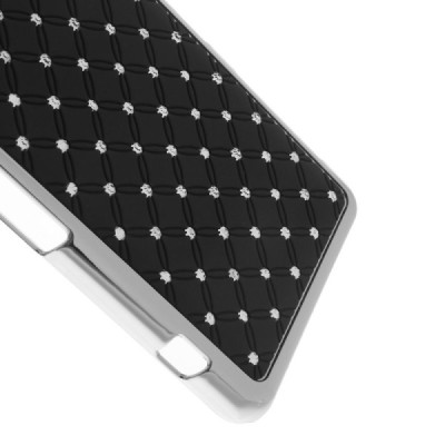 Sony Xperia Z1 Compact elegantiškas juodas dėklas su blizgučiais / Priedai.lt