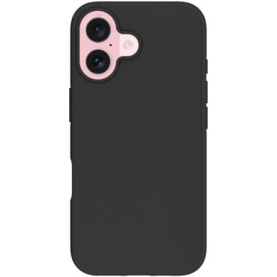 Apple iPhone 16 Plus cieta silikona (TPU) melns apvalks | Vacins.lv