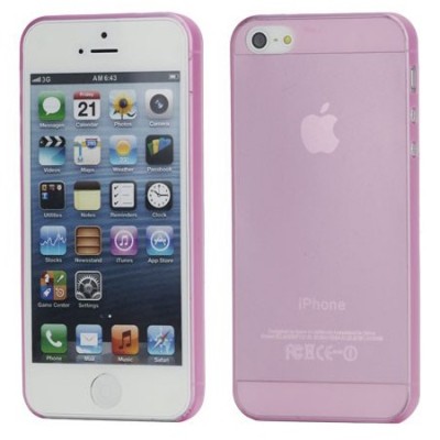 Ploniausias pasaulyje rožinis Apple iPhone SE (5, 5s) dėklas (dėkliukas) / Priedai.lt