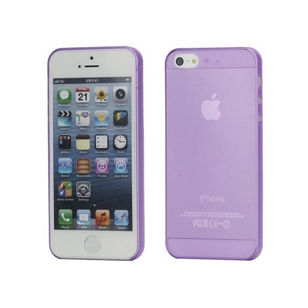 Ploniausias pasaulyje dėklas - violetinis (iPhone 5 / 5S / SE 2016)