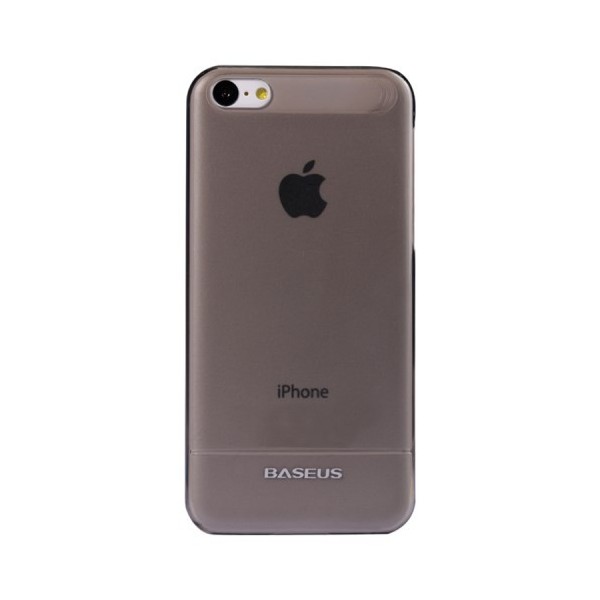 „Baseus“ ploniausias dėklas - juodas + apsauginė ekrano plėvelė (iPhone 5C)