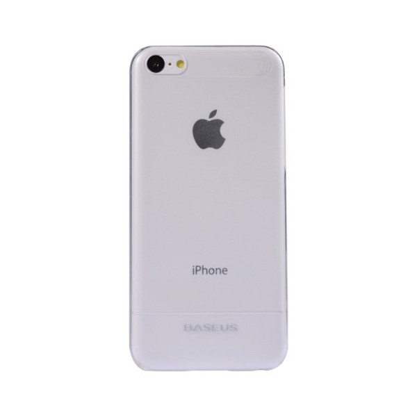 „Baseus“ planākais futrālis - balts + ekrāna aizsargplēve (iPhone 5C)