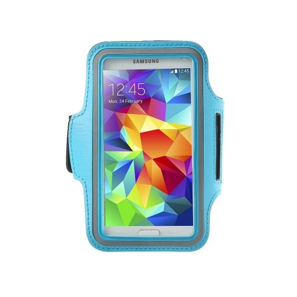 Futrālis sportam (rokas saite) - gaiši zils (L+ izmērs)