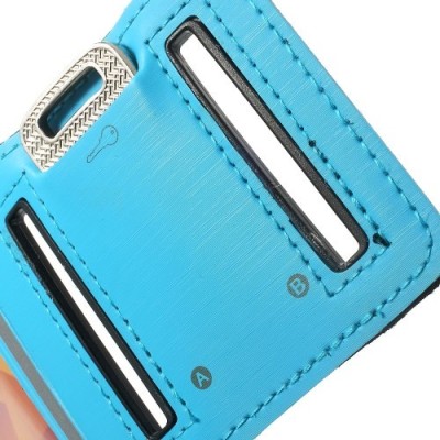 Futrālis sportam (rokas saite) - gaiši zils, universāls (L+ izmērs) / Vacins.lv