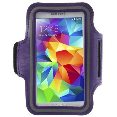 Futrālis sportam (rokas saite) - violets, universāls (L+ izmērs) / Vacins.lv