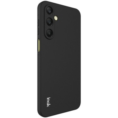 Samsung Galaxy A16 "Imak" cieta silikona (TPU) melns apvalks | vacins.lv