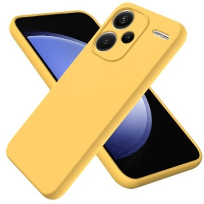 Xiaomi Redmi Note 13 Pro+ 5G Shell cieta silikona (TPU) apvalks - dzeltens | vacins.lv