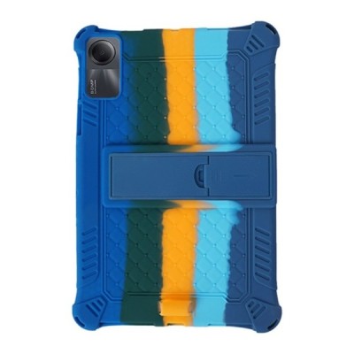 Xiaomi Redmi Pad SE 11" „Popit“ Bubble Kickstand zils mīksta silikona (TPU) apvalks | Vacins.lv