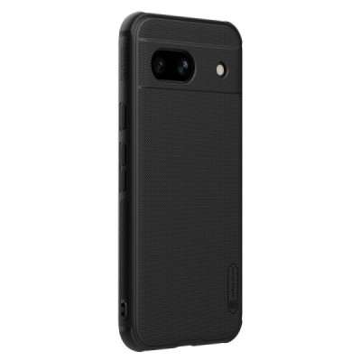 Google Pixel 8A „Nillkin“ Frosted Shield Pro Magnetic melns apvalks | vacins.lv