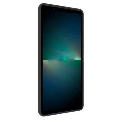 Sony Xperia 10 VI cieta silikona (TPU) melns apvalks | Vacins.lv