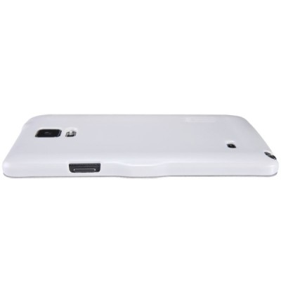 Samsung Galaxy Note 4 N910 baltas odinis atverčiamas Nillkin Fresh dėklas / Priedai.lt