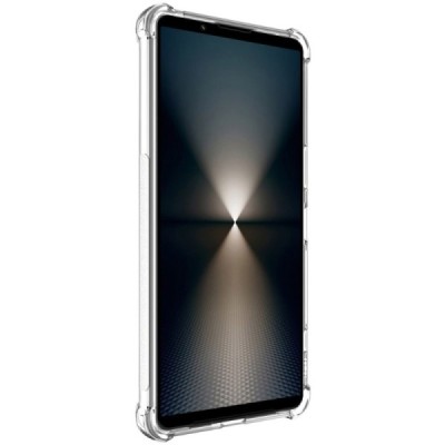Sony Xperia 1 VI Imak pastiprinātas aizsardzības cieta silikona (TPU) dzidrs vāciņš | Vacins.lv