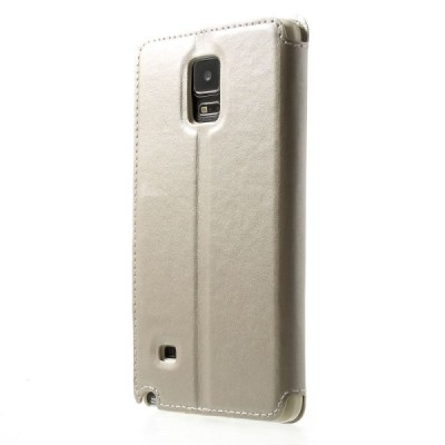 Samsung Galaxy Note 4 (N910) Roar Noble ādas atvēramais šapaniešs futrālis / Vacins.lv