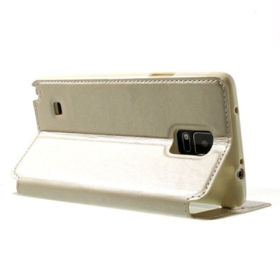 Samsung Galaxy Note 4 (N910) Roar Noble ādas atvēramais šapaniešs futrālis / Vacins.lv