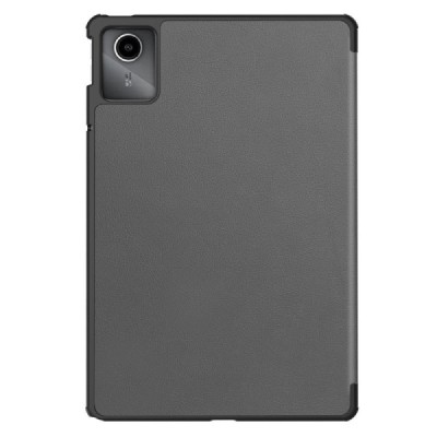 Lenovo Tab M11 (TB330FU) atvēramais pelēks maciņš | Vacins.lv