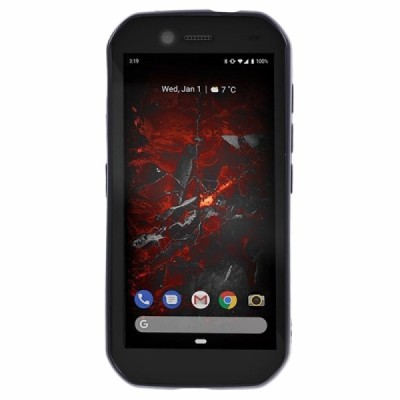 Pastiprinātas aizsardzības melns Cat S42 apvalks | Vacins.lv