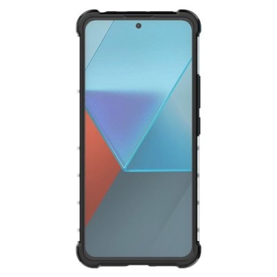 Honeycomb pastiprinātas aizsardzības dzidrs Xiaomi Redmi Note 13 Pro 5G (Poco X6 5G) apvalks | Vacins.lv