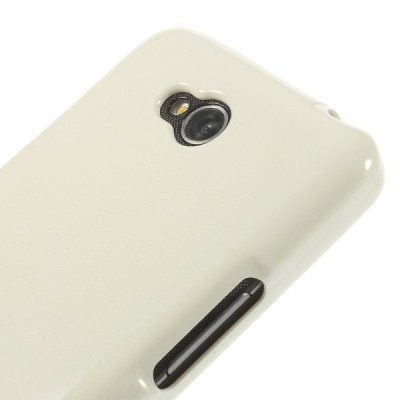 LG L70 D320 baltas Mercury kieto silikono (TPU) dėklas / Priedai.lt