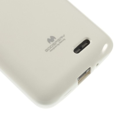 LG L70 D320 baltas Mercury kieto silikono (TPU) dėklas / Priedai.lt