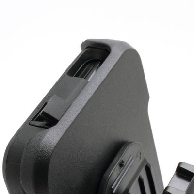 „OtterBox“ Defender HTC One M7 juodas dėklas (Dėkliukas) / Priedai.lt