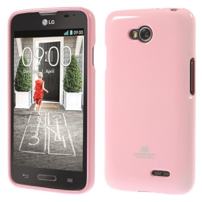 LG L70 (D320) Mercury rozs cieta silikona (TPU) futrālis / Vacins.lv
