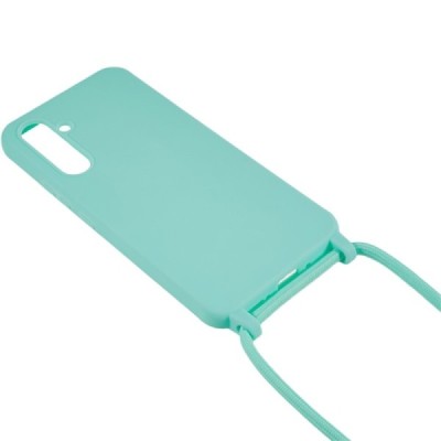 Samsung Galaxy A55 5G (SM-A556) Strap cieta silikona (TPU) piparmētru apvalks | vacins.lv