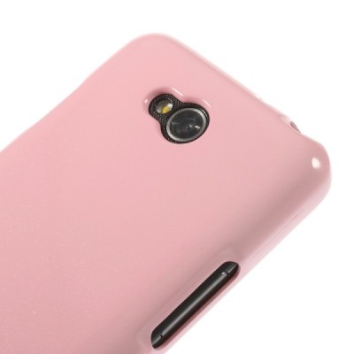 LG L70 (D320) rožinis Mercury kieto silikono (TPU) dėklas / Priedai.lt